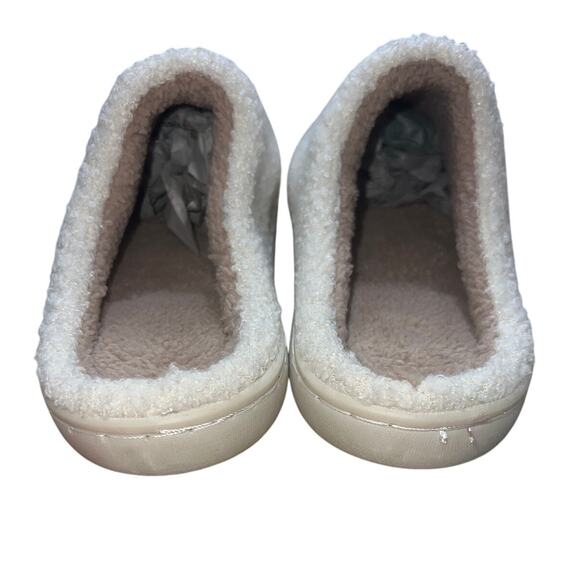 Ella & Joy Women's Slippers White & Watermelons Slip On Cozy Size XL (10/11) New - Picture 4 of 6